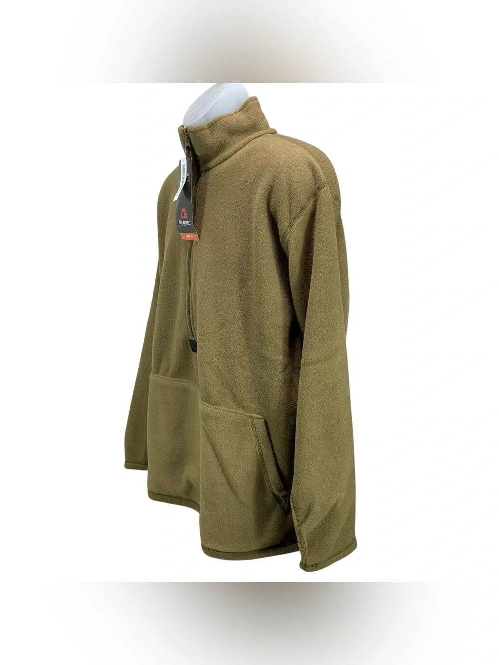 USMC Peckham Polartec Fleece Pullover Coyote‎ Brown Size Large NWT